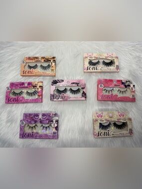 Ioni Faux Mink Lashes Lot - Mixed Styles in Black